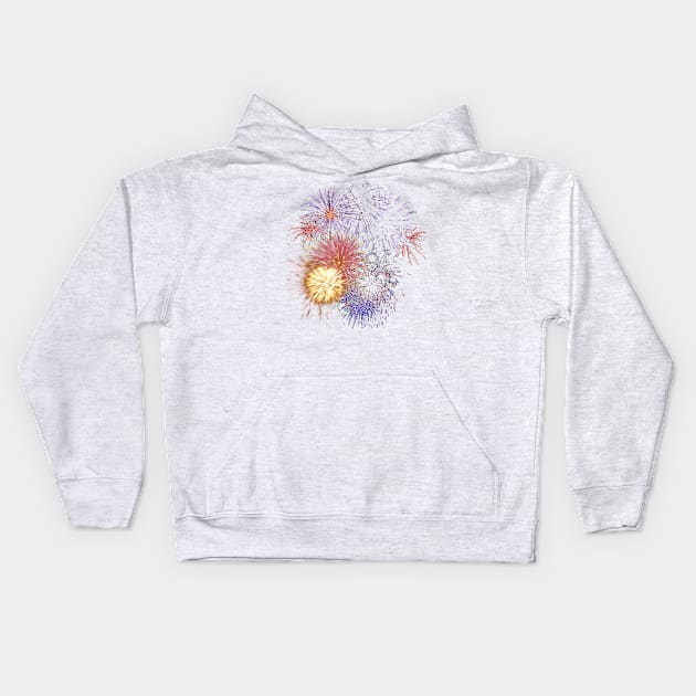 Fireworks ! Kids Hoodie by Hamady6060